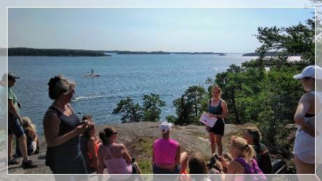 Guided hike with Stefanie