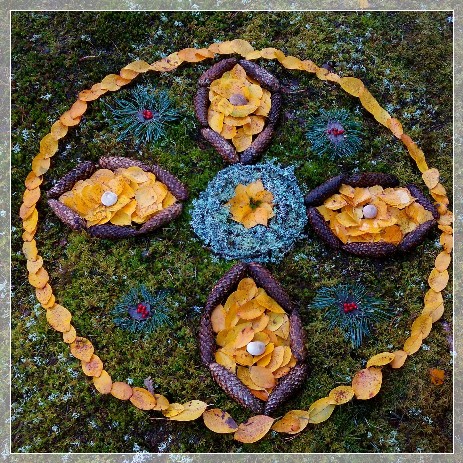 Land Art mandala