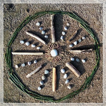 Land Art mandala