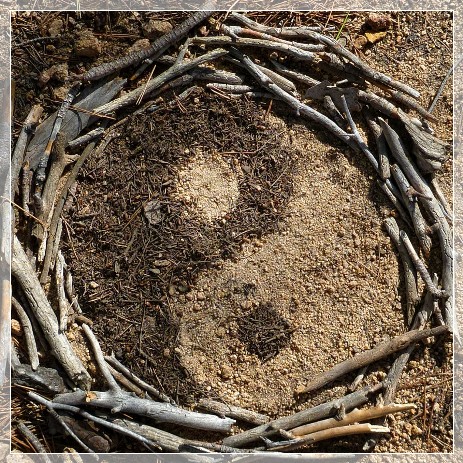 Land Art yinyang