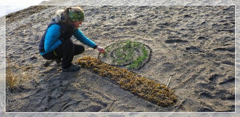 Land Art mandala