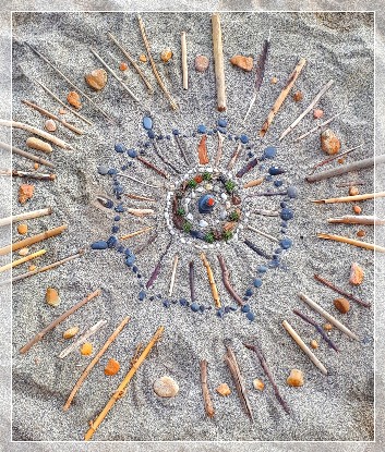 Land Art mandala