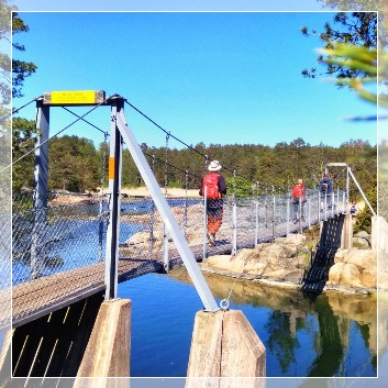 bridge Baltic Sea in Stendörren