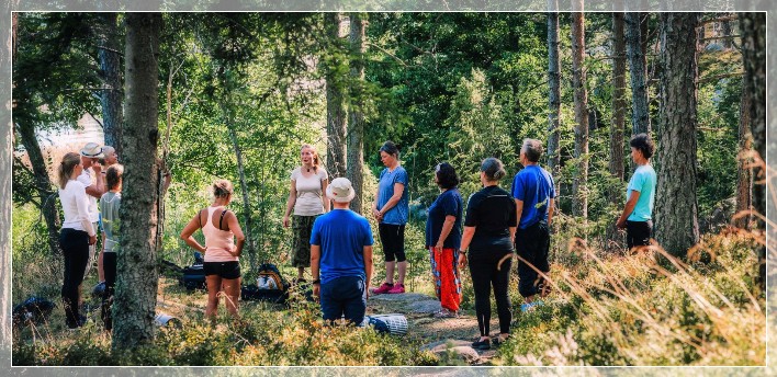 Forest bathing with Stefanie 