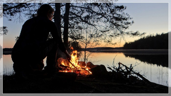 Mulit-day hikes, campfire