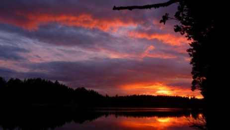 sunset Sörmland