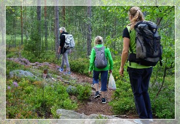 Sörmlandsleden Wanderweg um den Nävsjö